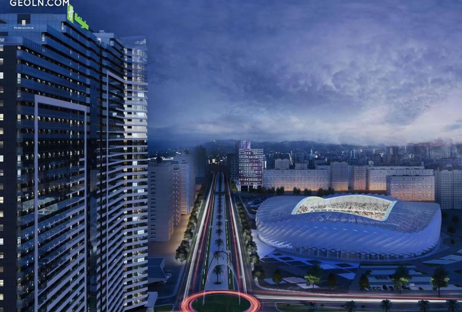 바투미 Orbi Sity Amazing Panorama 아파트